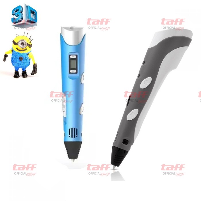 

Terlaris Printing Pen 3D Stereoscopic Drawing Lukis 3 Dimensi Edukasi Anak