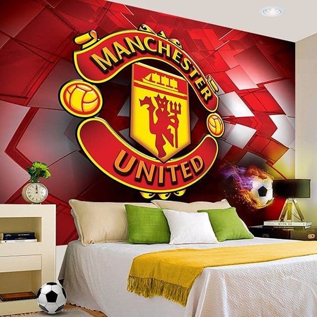 WALLPAPER 3D WALLPAPER CUSTOM WALLPAPER DINDING CLUB BOLA
