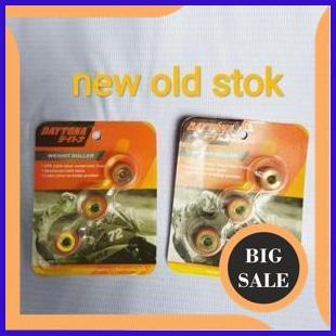 suku cadang Roller DAYTONA Jepang Mio Sporty Mio Smile Mio Soul Fino Karbu 9Gram 6-pcs Original Dayt