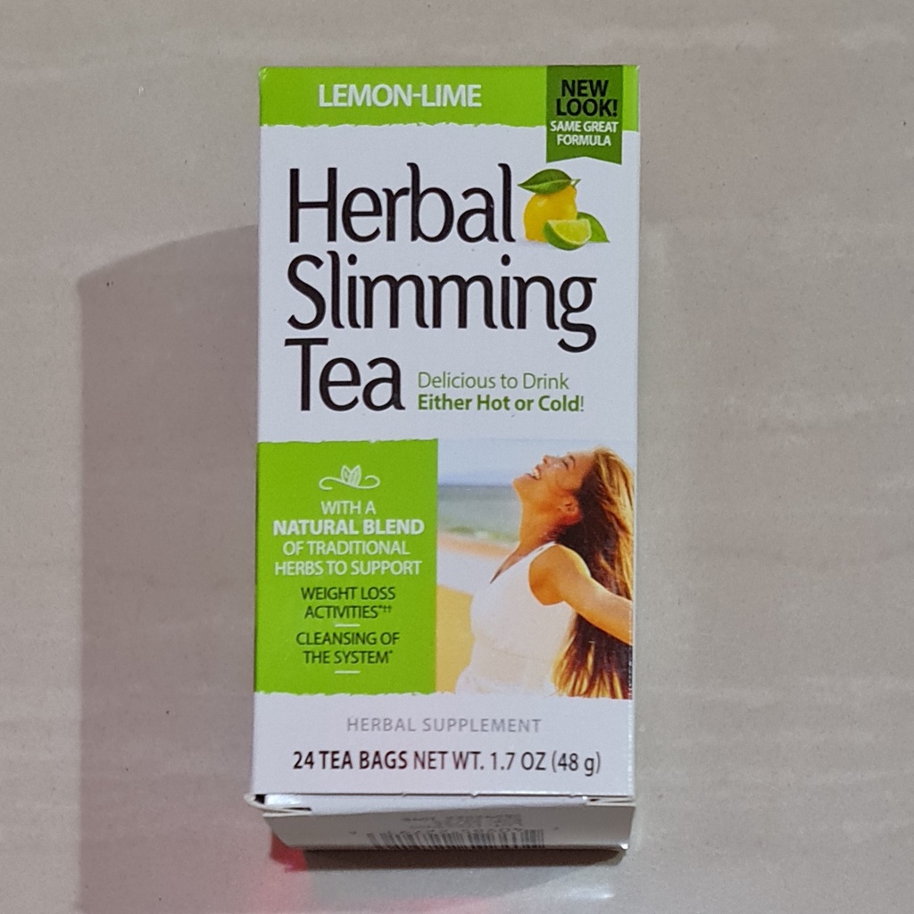 21st Century Herbal Slimming Tea Lemon Lime 24 x 2 Gram