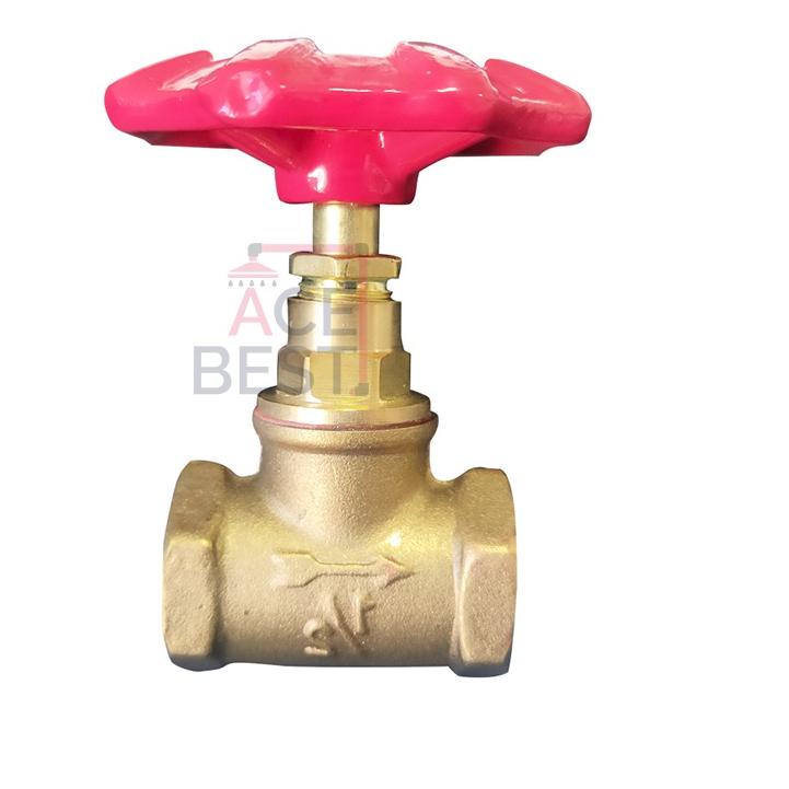 ○ Stop Kran Tanam Kuningan 1/2 Inch Stop Kran Shower Tembok JS-55 ✧