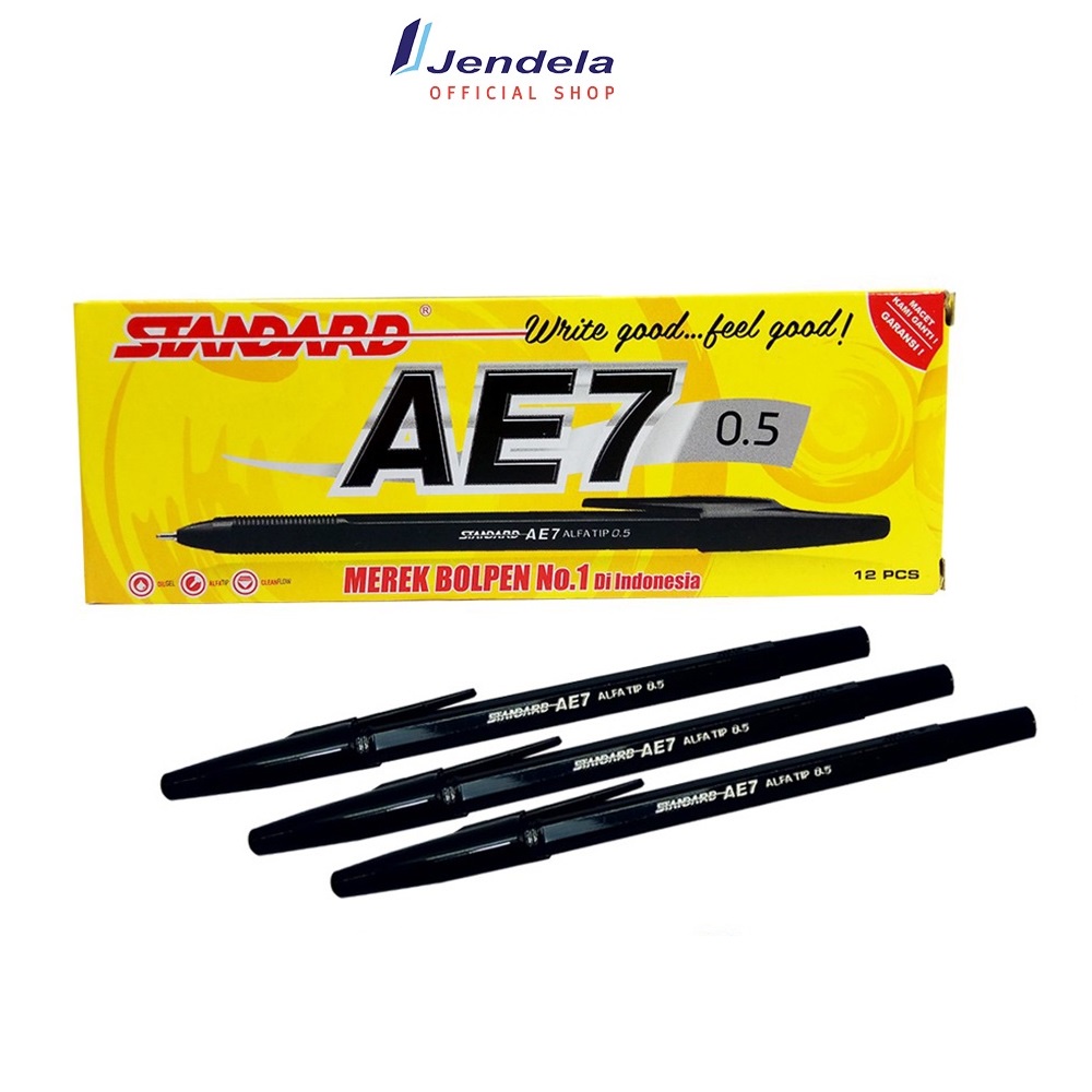 

Bolpoin Tinta Hitam Standard Ae7 Harga Satuan ATK