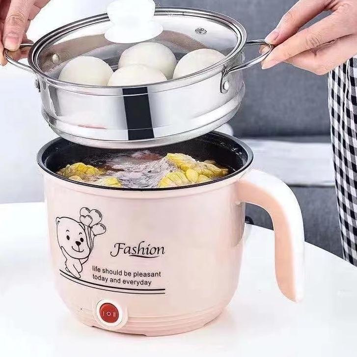 ▲ Kompor Listrik Portabel Multifungsi Penanak Nasi Non-Lengket Penanak Nasi Penanak Nasi Mini Portab