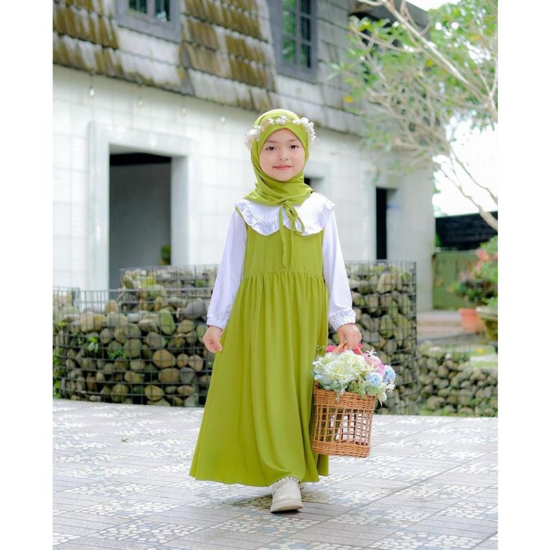 VINTAGE KIDS GAMIS ANAK PEREMPUAN GAMIS ANAK TERBARU 2023 MODEL TERBARU GAMIS ANAK PEREMPUAN TERBARU