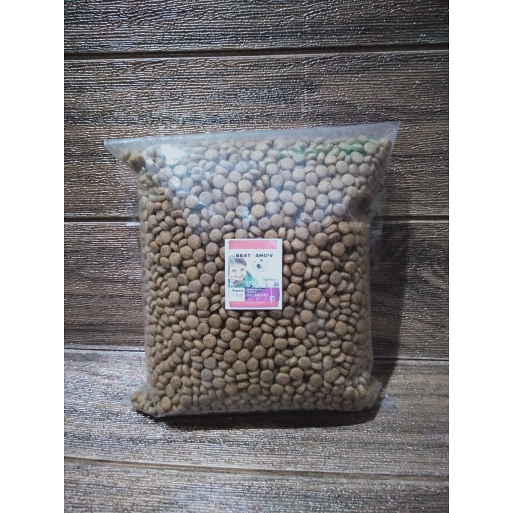 Dog Food Puppy Lamb Repack 1kg - BEST IN SHOW