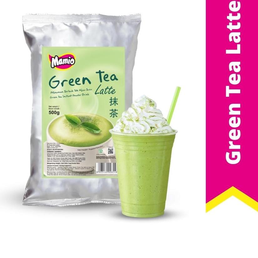 

♦ Mamio Green Tea Latte Kemasan 500Gr ➻