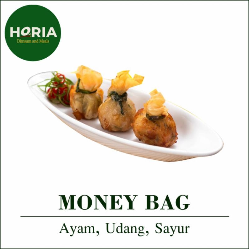 

Dimsum Money Bag Frozen isi 8 + saus