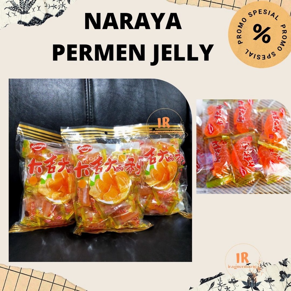

✔ PERMEN JERUK MANDARIN / JELI JERUK NARAYA IMPORT / JELLY JERUK 500 GR / Naraya [Permen Jeruk / JELI JERUK NARAYA IMPORT / JELLY JERUK 500 GR