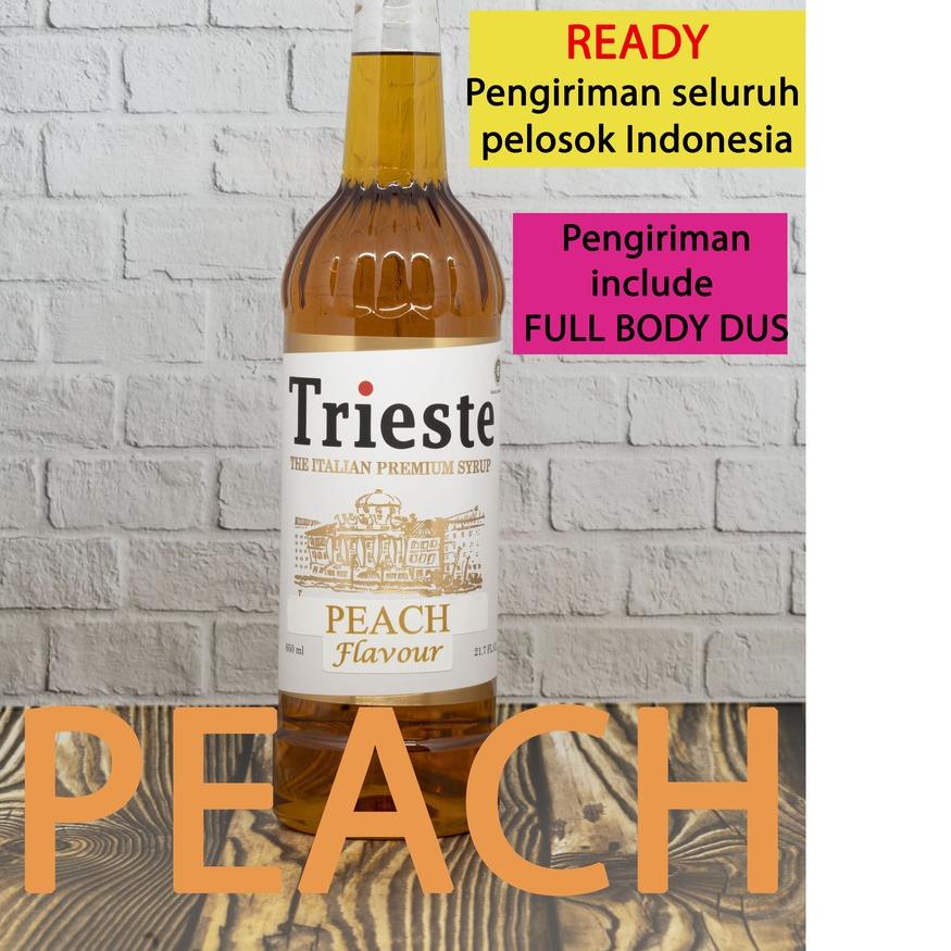 

☻ TRIESTE SYRUP PEACH ✯