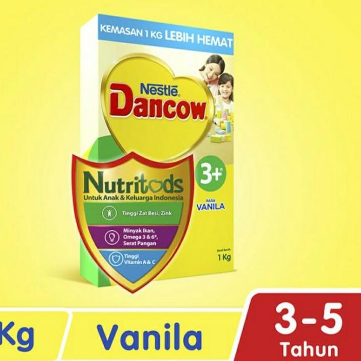 

Paling LakuD8p3O Dancow 3+ Vanilla 1kg