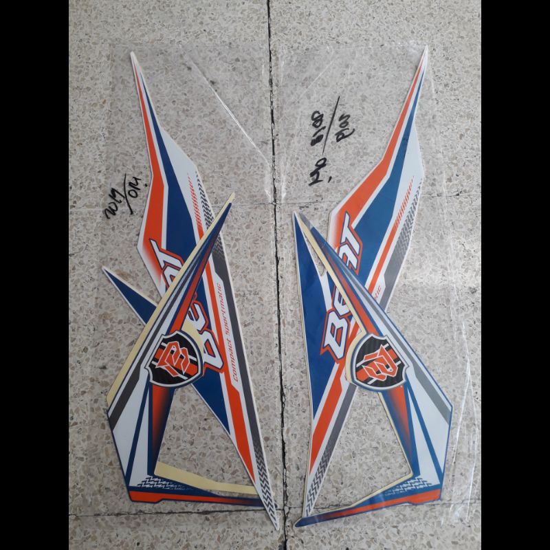 striping motor stabdar ori beat 2019