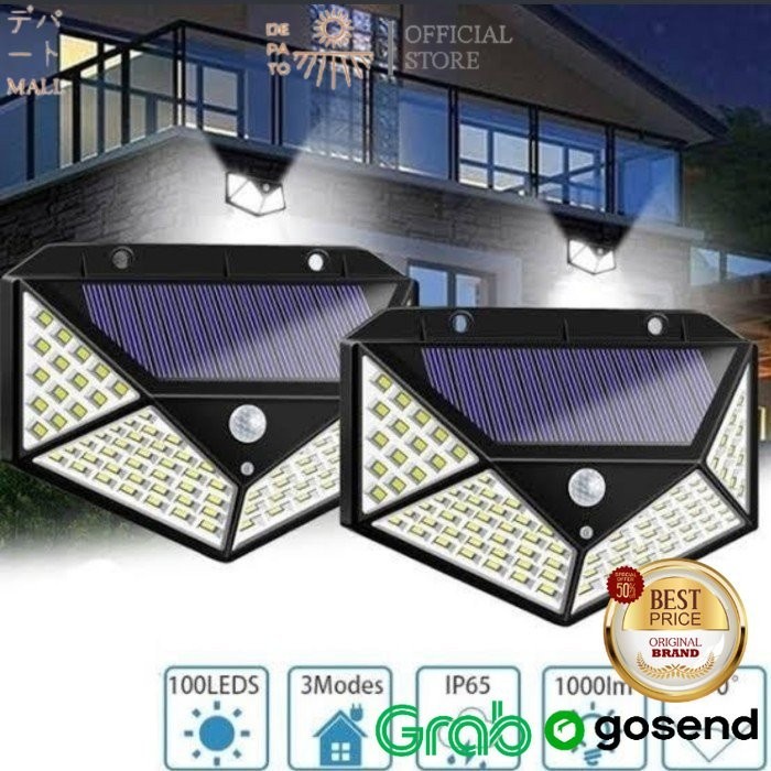 FMFIT TATSUO / PREMIUM IMPORT / LAMPU LED TENAGA SURYA