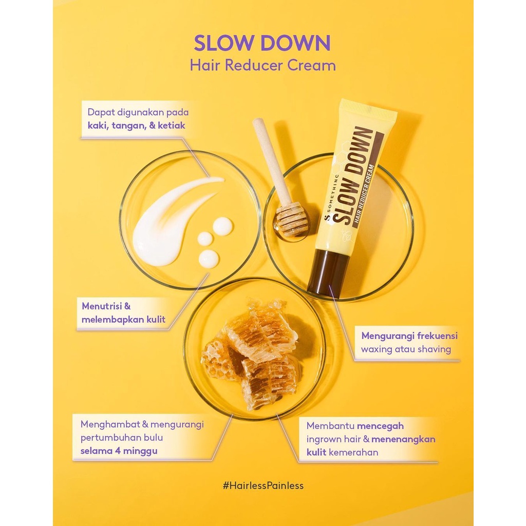 SOMETHINC Slow Down Hair Reducer Cream