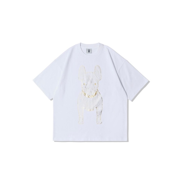 LIFEWORK Gold Big Radog T-Shirt Pattern White