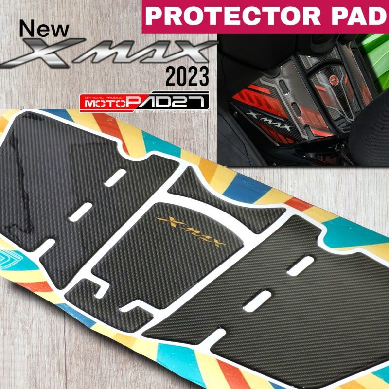 Stiker Resin Xmax 2023 Deckpad New Xmax Sticker Timbul Protector Tankpad Kualitas PREMIUM