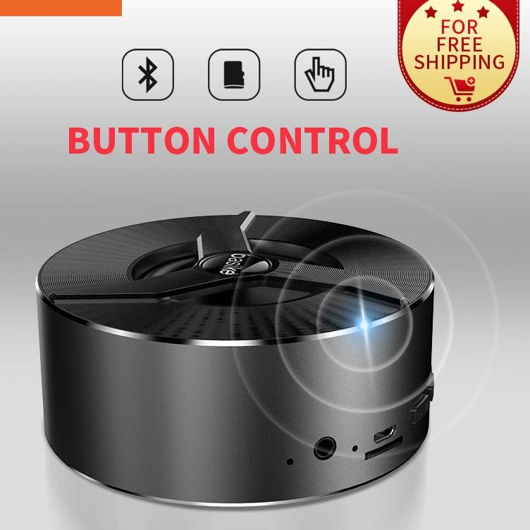 ❁ BASIKE speaker bluetooth aktif Portable Mini HiFi Wireless Stereo bass polytron karaoke Kecil original ☊