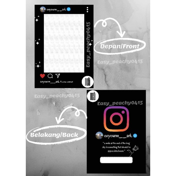 Acrylic Photocard Holder PC Holder Costum/NCT MARK