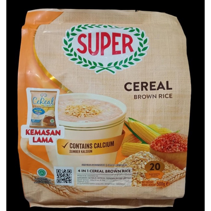

Super Cereal Brown Rice Sereal Beras Merah 046