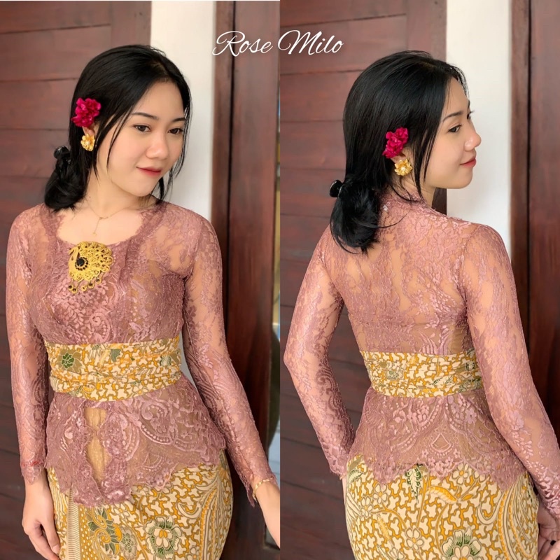 kebaya jadi metalik ysl ori