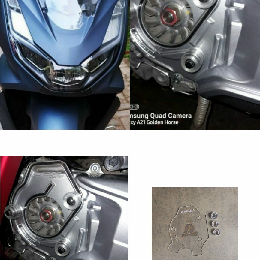 COVER CVT PCX 160 AKRILIK TUTUP COVER CVT PCX 160 FREE BAUT [AJP]