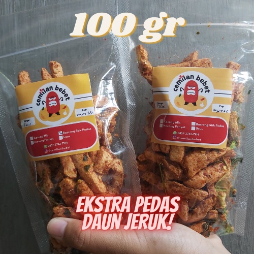 

BASRENG EKSTRA PEDAS DAUN JERUK 100GR | BASRENG MALANG MURAH | BASRENG DAUN JERUK | BASRENG CIKRUH