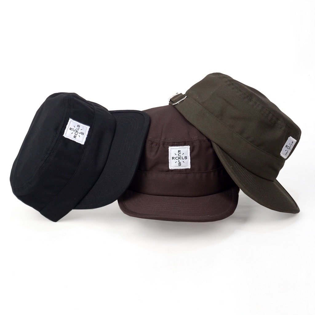 RCKLS. - Polo Cap | Topi Pria Clasic Visor Pendek Comando