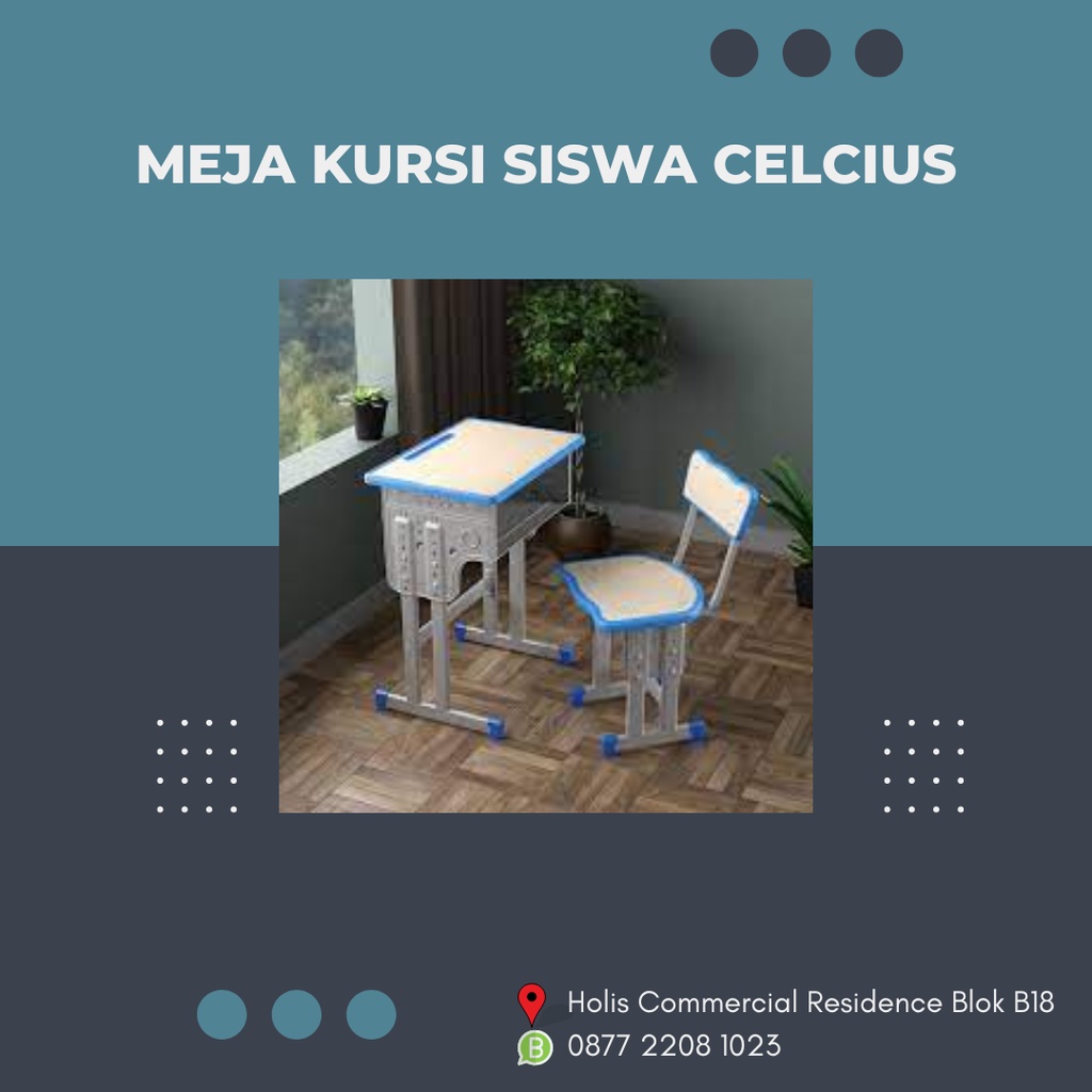Meja Kursi Siswa Sekolah Celcius
