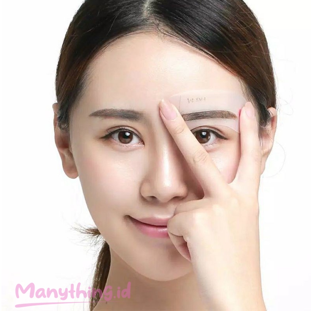 CETAKAN ALIS BROW CLASS 3 IN 1 / EYEBROW TEMPLATE / ALAT CETAK GAMBAR ALIS