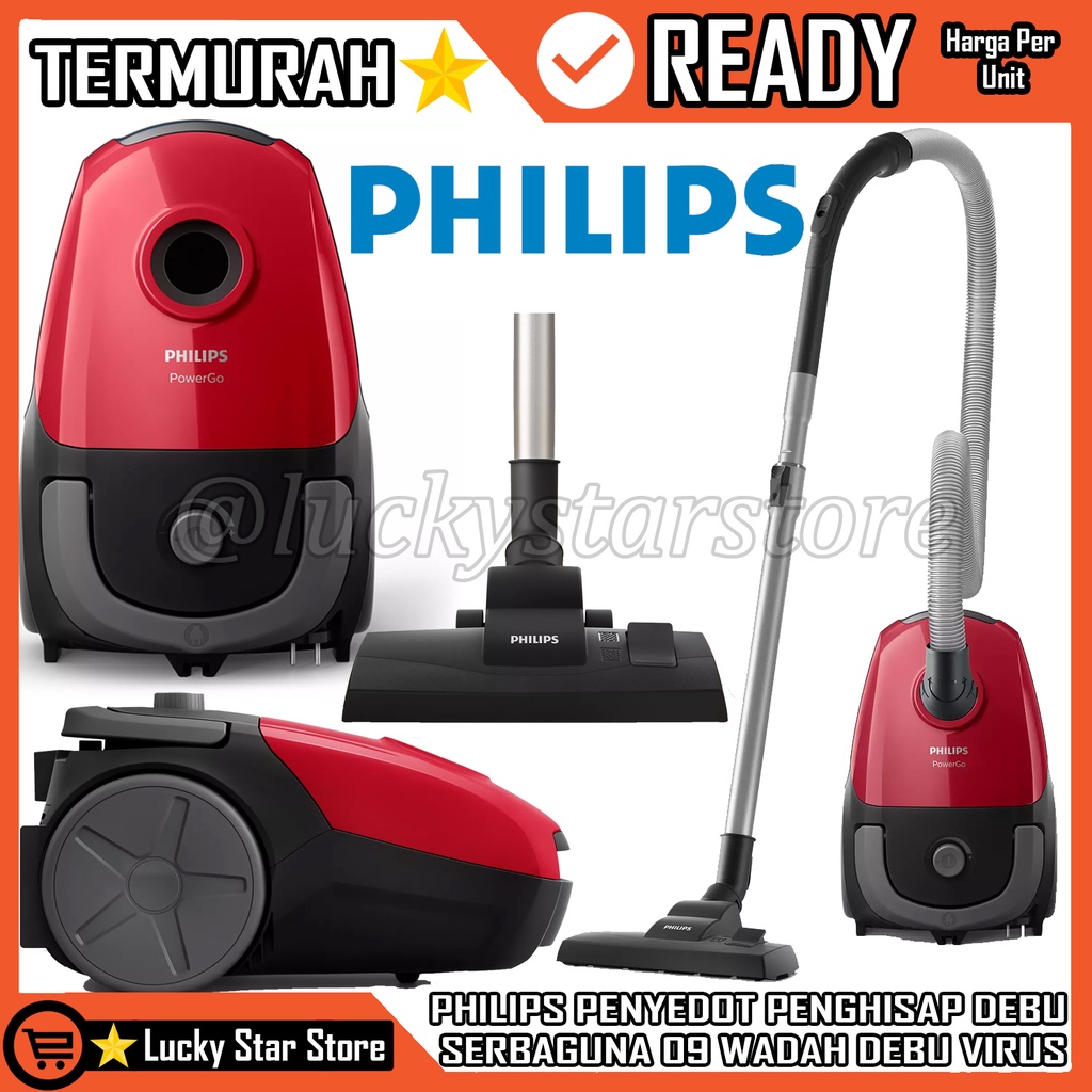 PHILIPS BAG VACUUM CLEANER-FC8243/09 WADAH DEBU 3LITER 3L PENYEDOT PENGHISAP PEMBERSIH DEBU LANTAI R