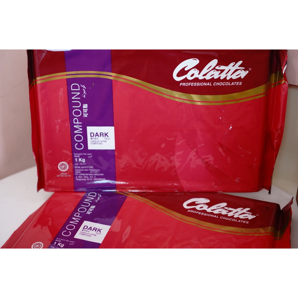

Cokelat Batang - Colatta Dark Chocolate Compound 1 Kg