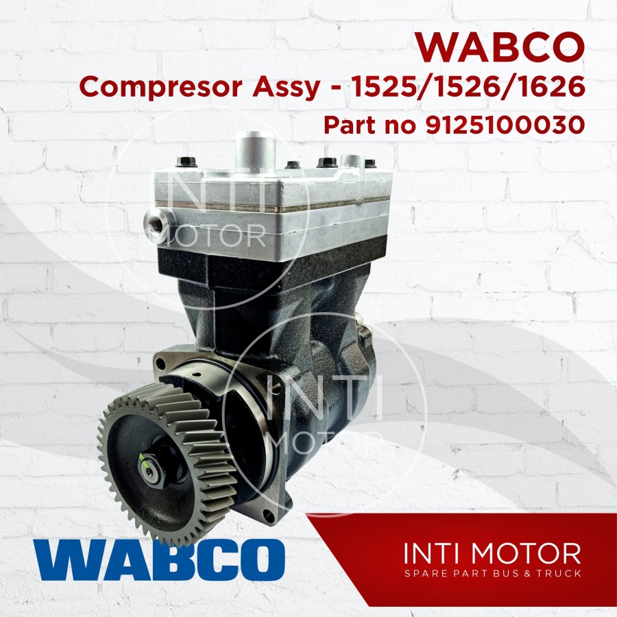 WABCO - COMPRESOR ASSY - 9125100030 - BIS MERCY 1525 1526 1626