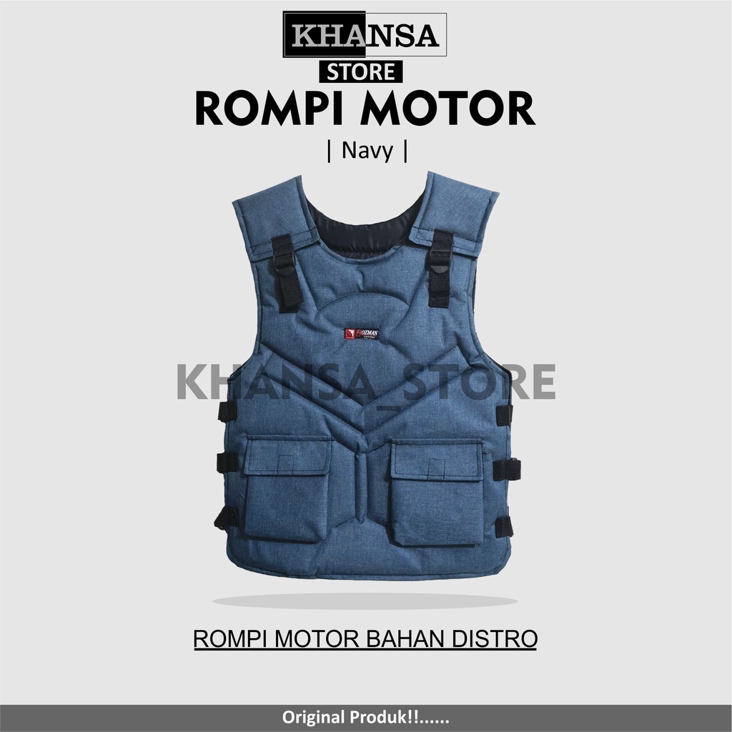 Rompi Motor Distro Premium Cocok Untuk Touring