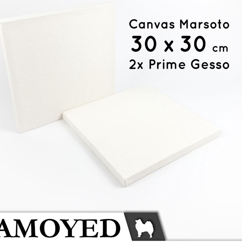 

Selalu Baru Kanvas Lukis / Canvas Board / Panel Marsoto Double Gesso 30 x 30 cm