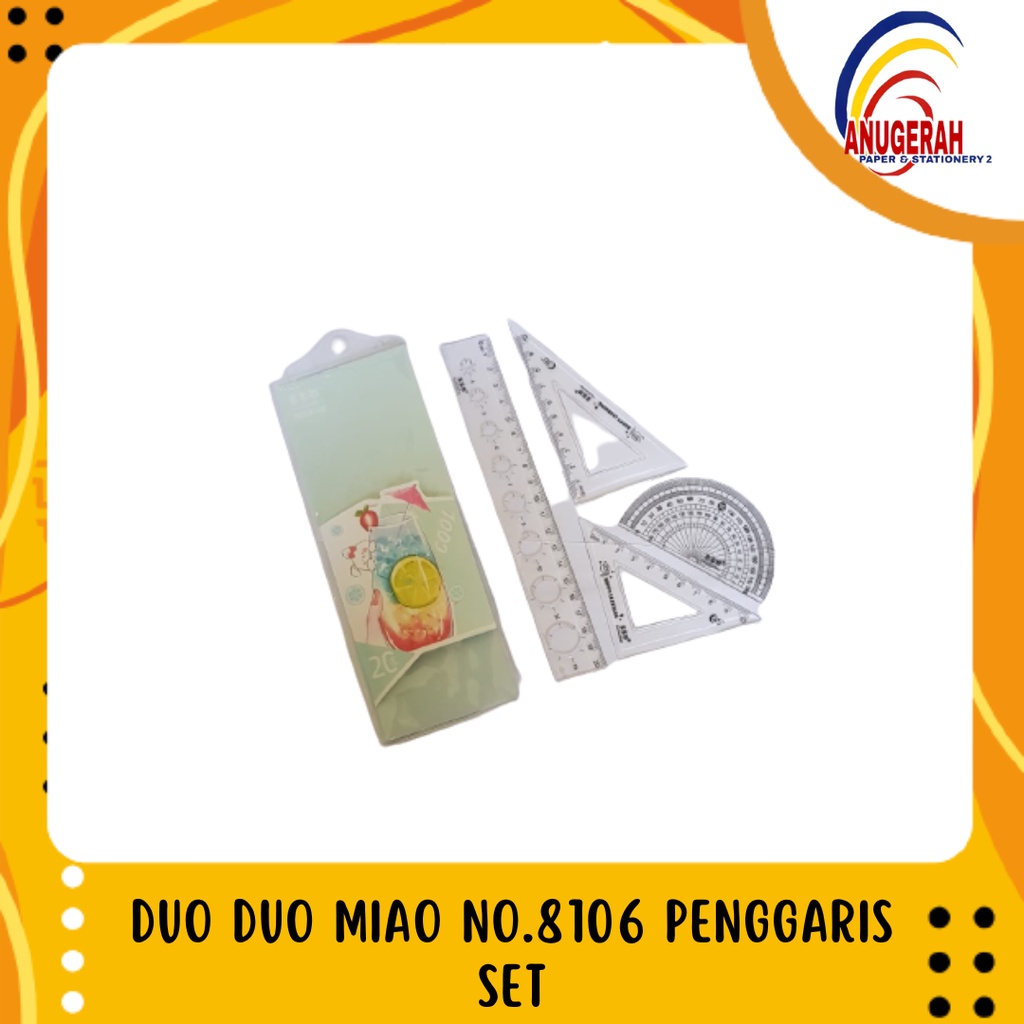 

DUO DUO MIAO NO.8106 PENGGARIS (PCS)