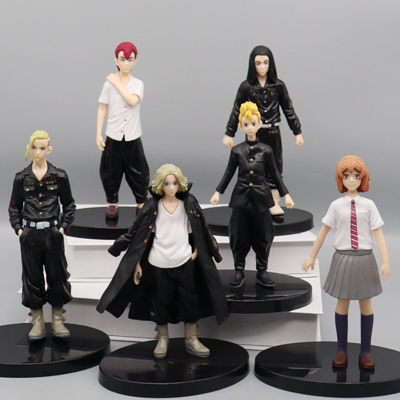 Pajangan anime action figure tokyo revenger mikey draken baji