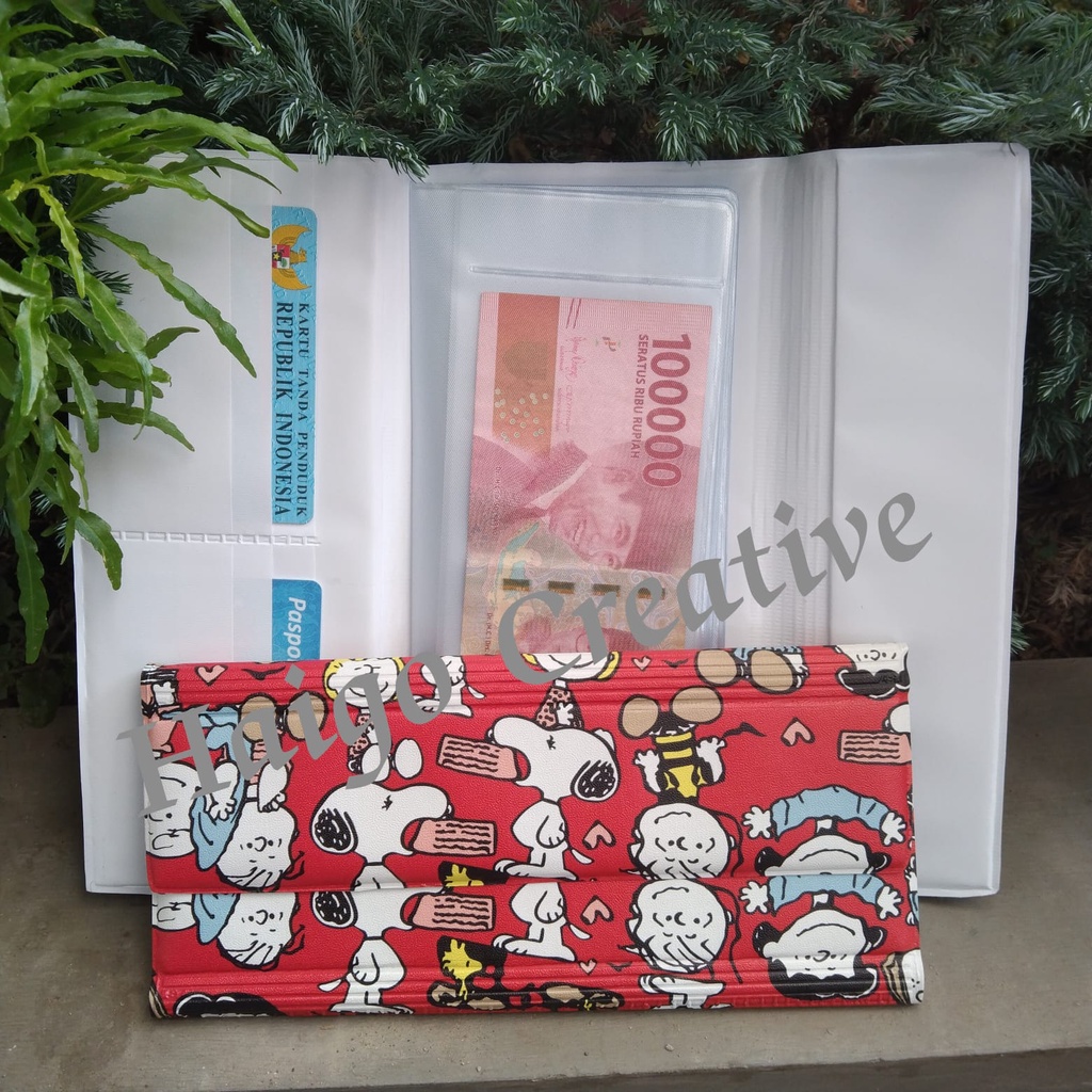 DOMPET SNOOPY - WALLET ORGANIZIER