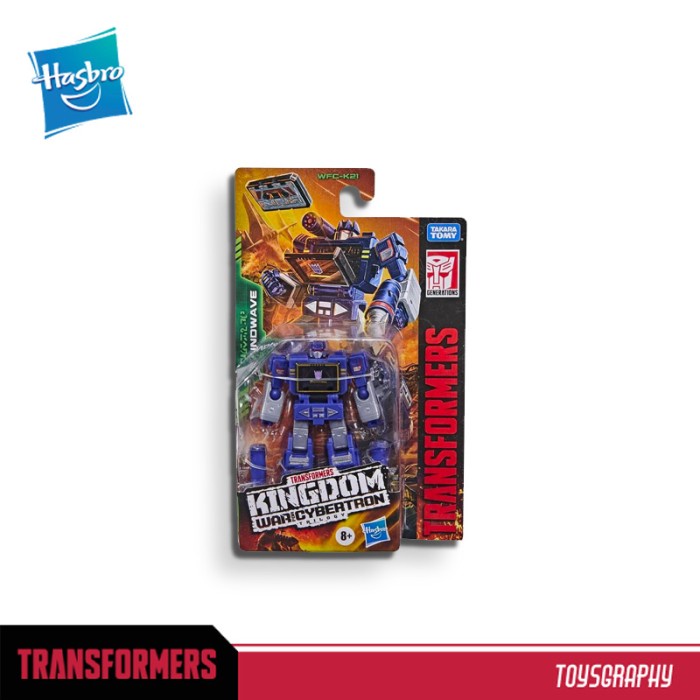 Best Seller Transformers Wfc Kingdom Core Class Soundwave Wfc-K21