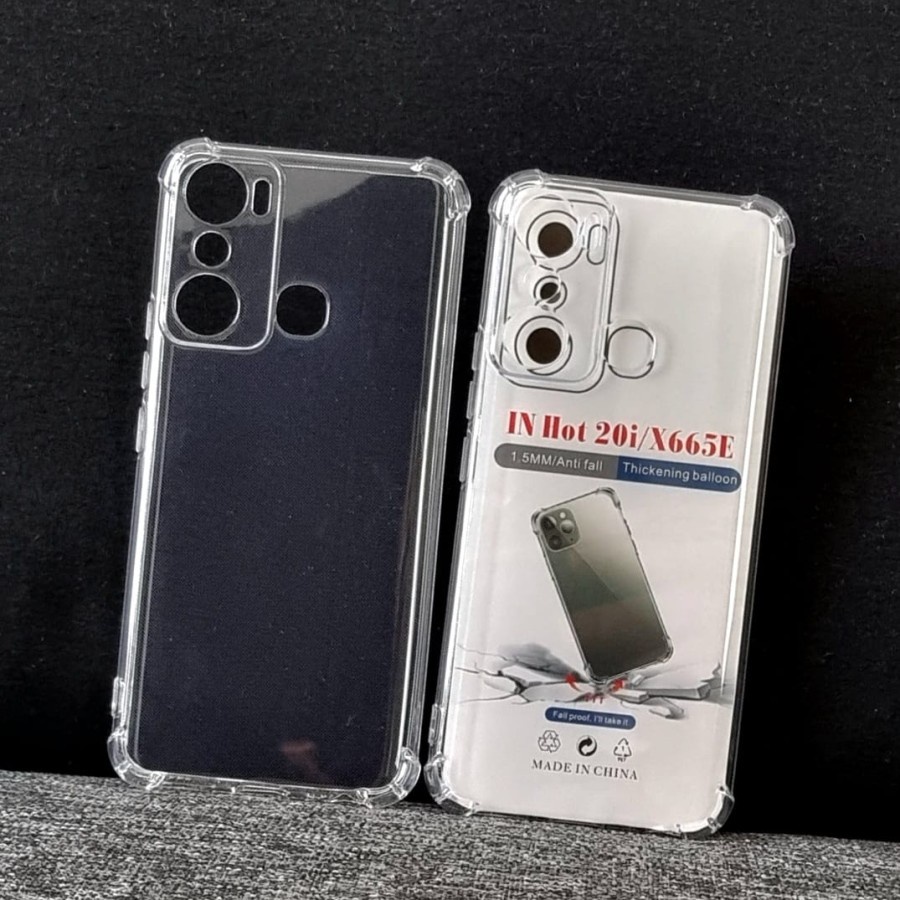 INFINIX HOT 30 HOT 30i HOT 20i HOT 10S HOT 12 PRO HOT 12 HOT 12i HOT 12 PLAY CASE SOFTCASE HD CRACK BUMPER SHOCKPROOF ANTICRACK TEBAL SILIKON KARET CASING COVER