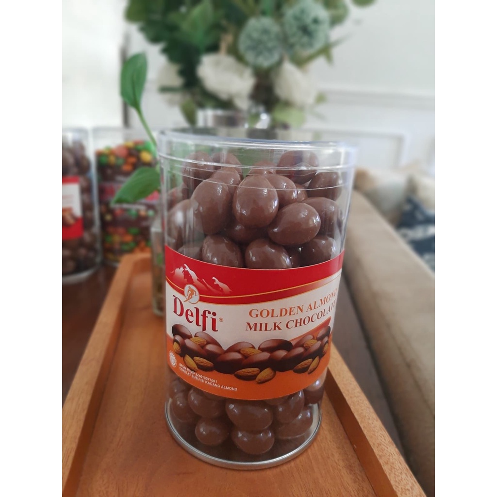 

COKLAT DELFI 500 GRAM (Mede, Almond) Kemasan Tabung