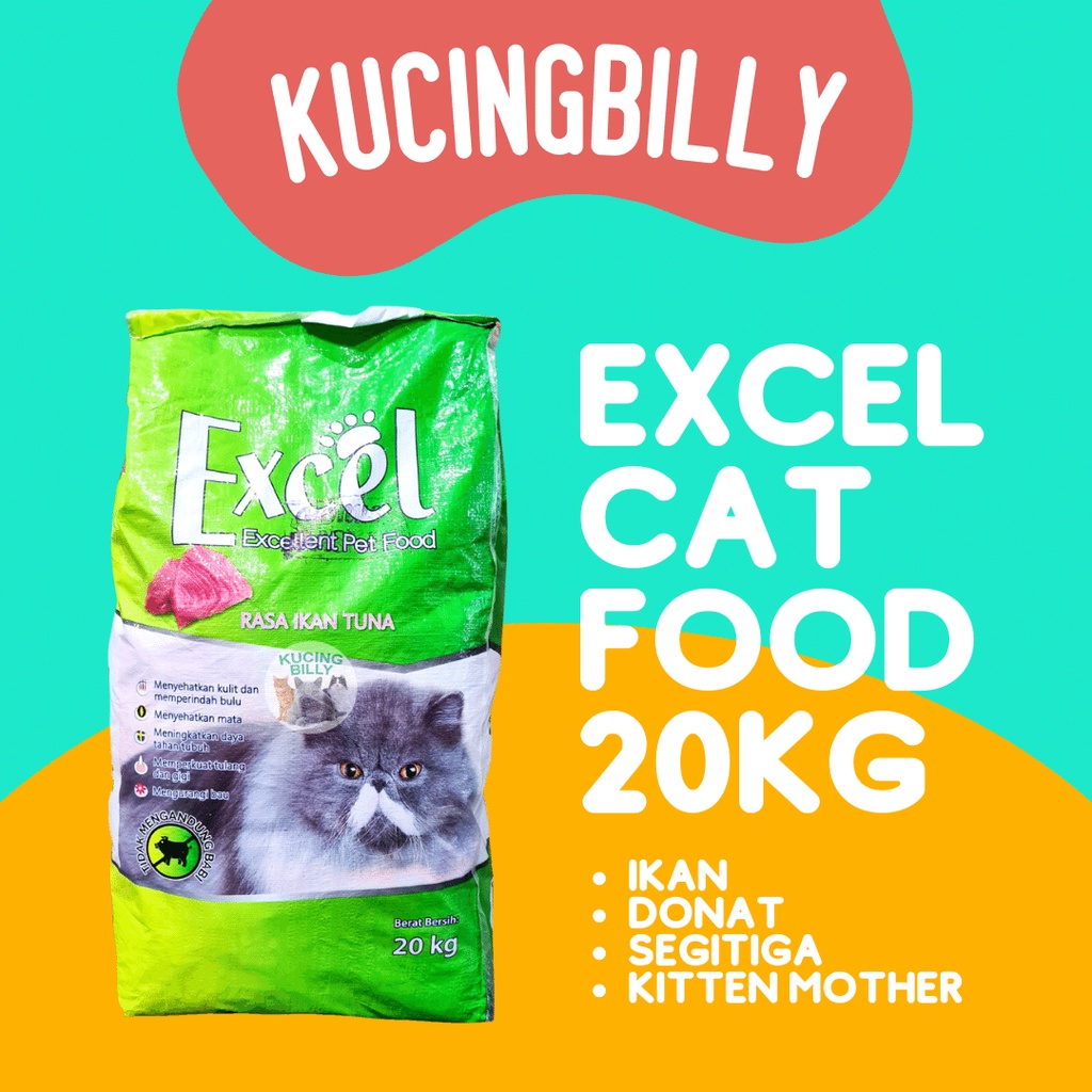 Excel 20kg Makanan kucing