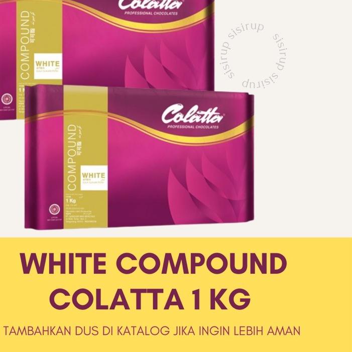 

✾ White Compound Colatta 1 KG / White Chocolate / Colatta ➫