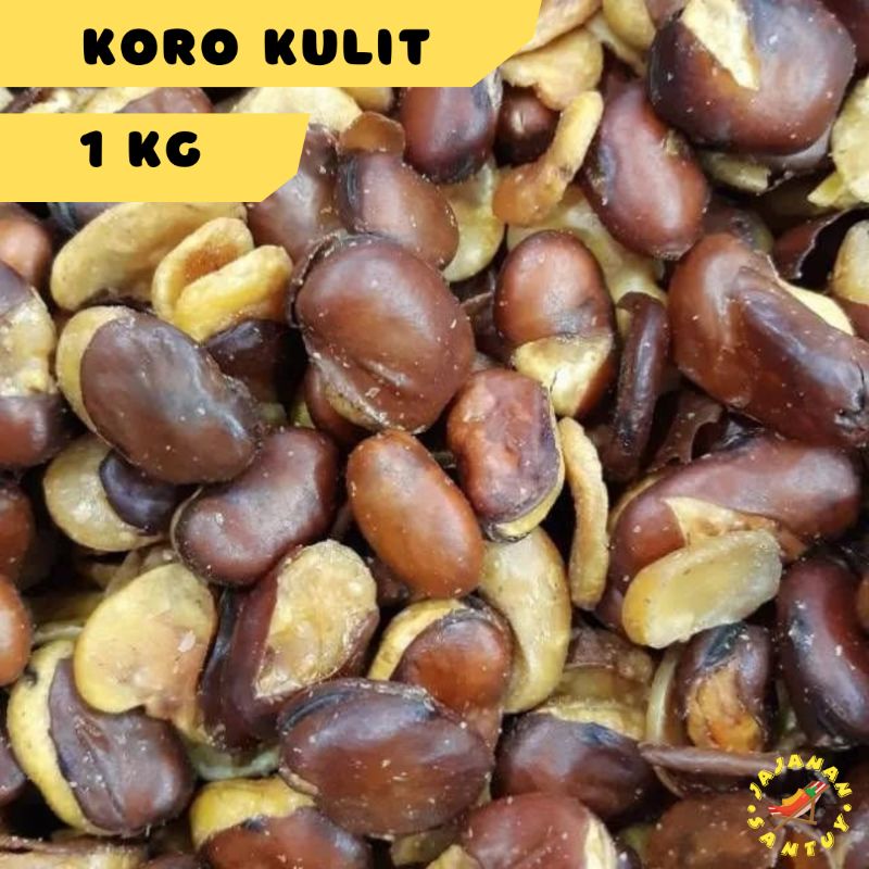 

kacang koro kulit 1 kg/koro kulit 1000 gram
