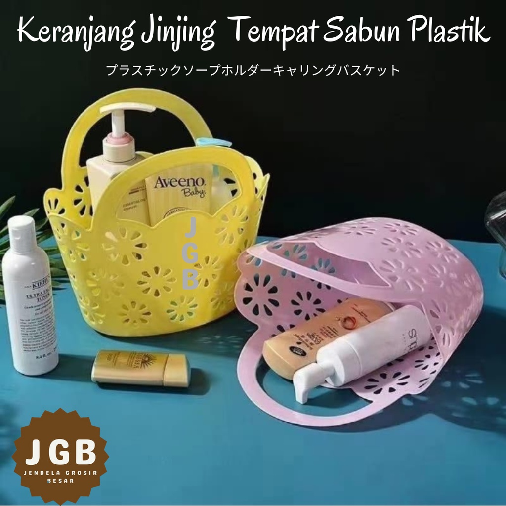 Jual Keranjang Jinjing Tangan Tempat Sabun Plastik Keranjang Jinjing