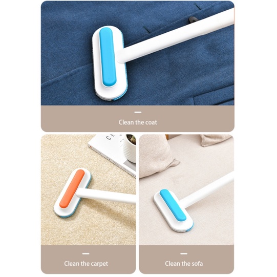 FYGALERY HL0342 Alat Pembersih Kaca Jendela Rumah Sofa Mobil Wiper Pembersih Lap Pengering Kaca Lantai Dinding Wastafel Alat Pembersih Bulu Pakaian Glass Brush Mirror Cleaner Wiper Cleaning Tool