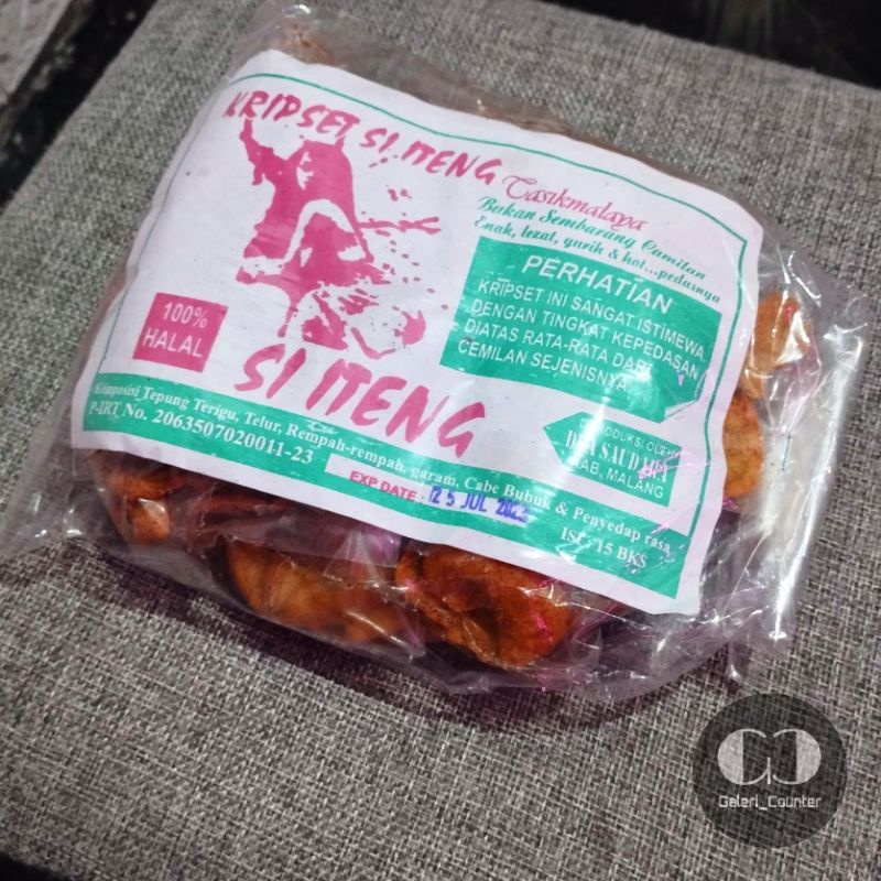 

KRIPSET KERIPIK SI ITENG / KERIPIK PEDAS