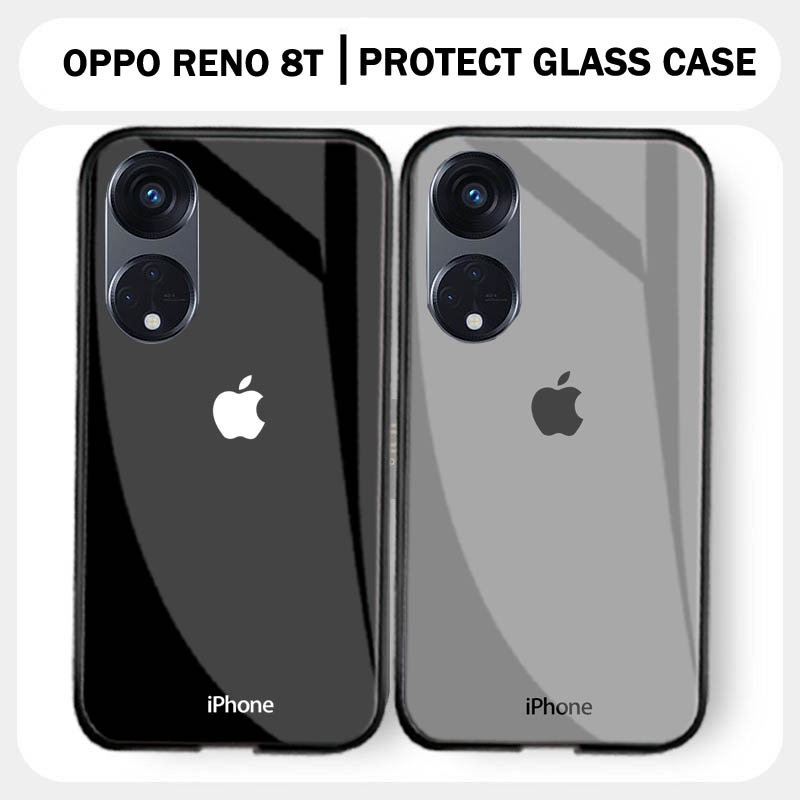 Softcase Glass Kaca Oppo Reno 8T Terbaru [M154] Casing Hp Oppo Reno 8T - Case HP Oppo Reno 8T - Peli
