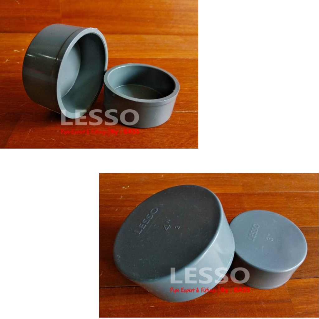 Lesso Cap (D ) 2&quot; / Cap ( D ) 2 inch / Pipa PVC Fittings