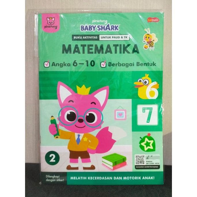 

Buku: Pinkfong Baby Shark - Buku Aktivitas Matematika 2