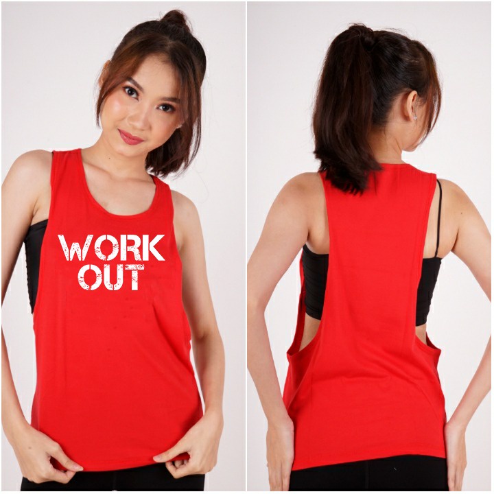 BAJU SENAM/BAJU OLAHRAGA WANITA/BAJU SENAM MURAH/ATASAN GYM/OUTER GYM/TANKTOP WORK OUT