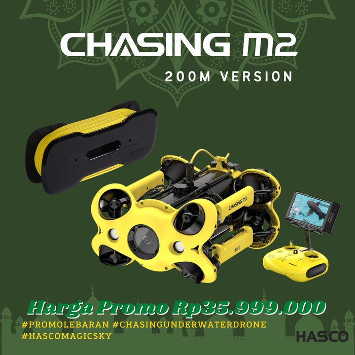 CHASING M2 ROV Professional Underwater Drone with a 4K UHD Camera 200m